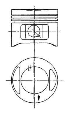 WILMINK GROUP Поршень WG1023419